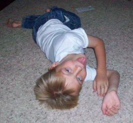 Me playing dead Me playing dead